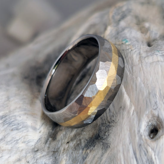 Titanium Ring with our &