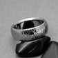 Titanium Ring with our "Rain Hammer" Texture