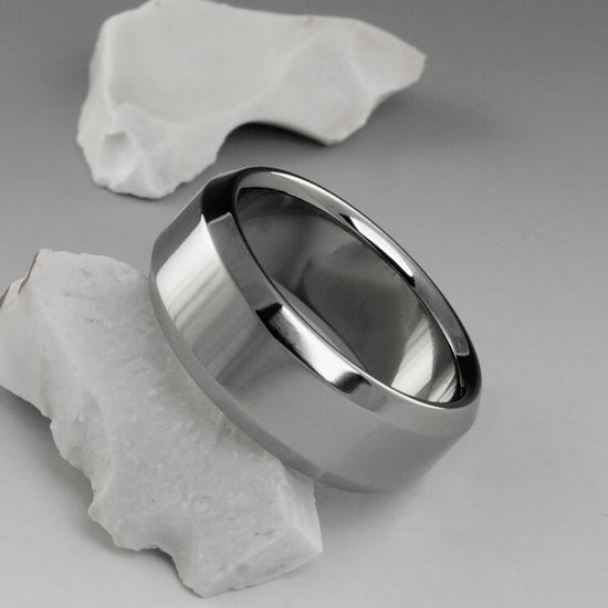 Handmade Titanium Wedding Band