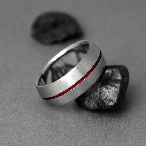 Red Titanium Ring