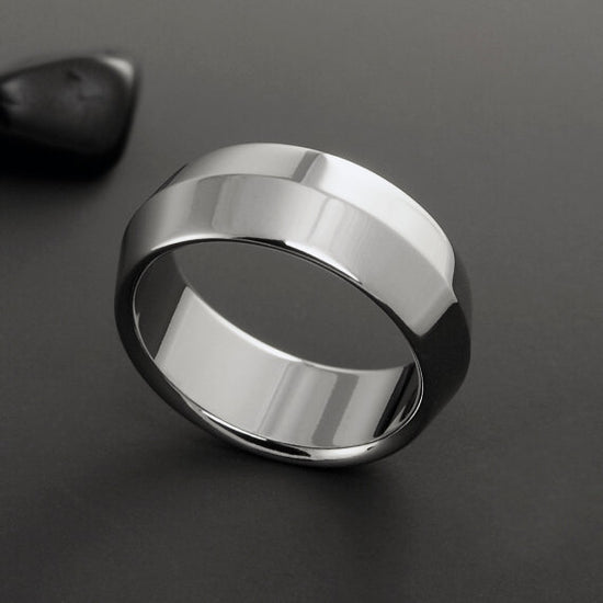 Titanium Ring - Peaked Profile
