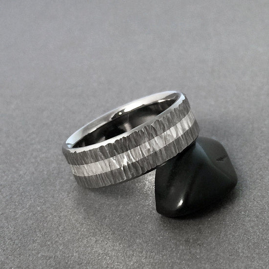 Titanium Ring with our &